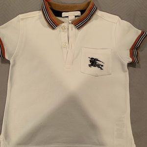 Super cute Burberry polo for toddler